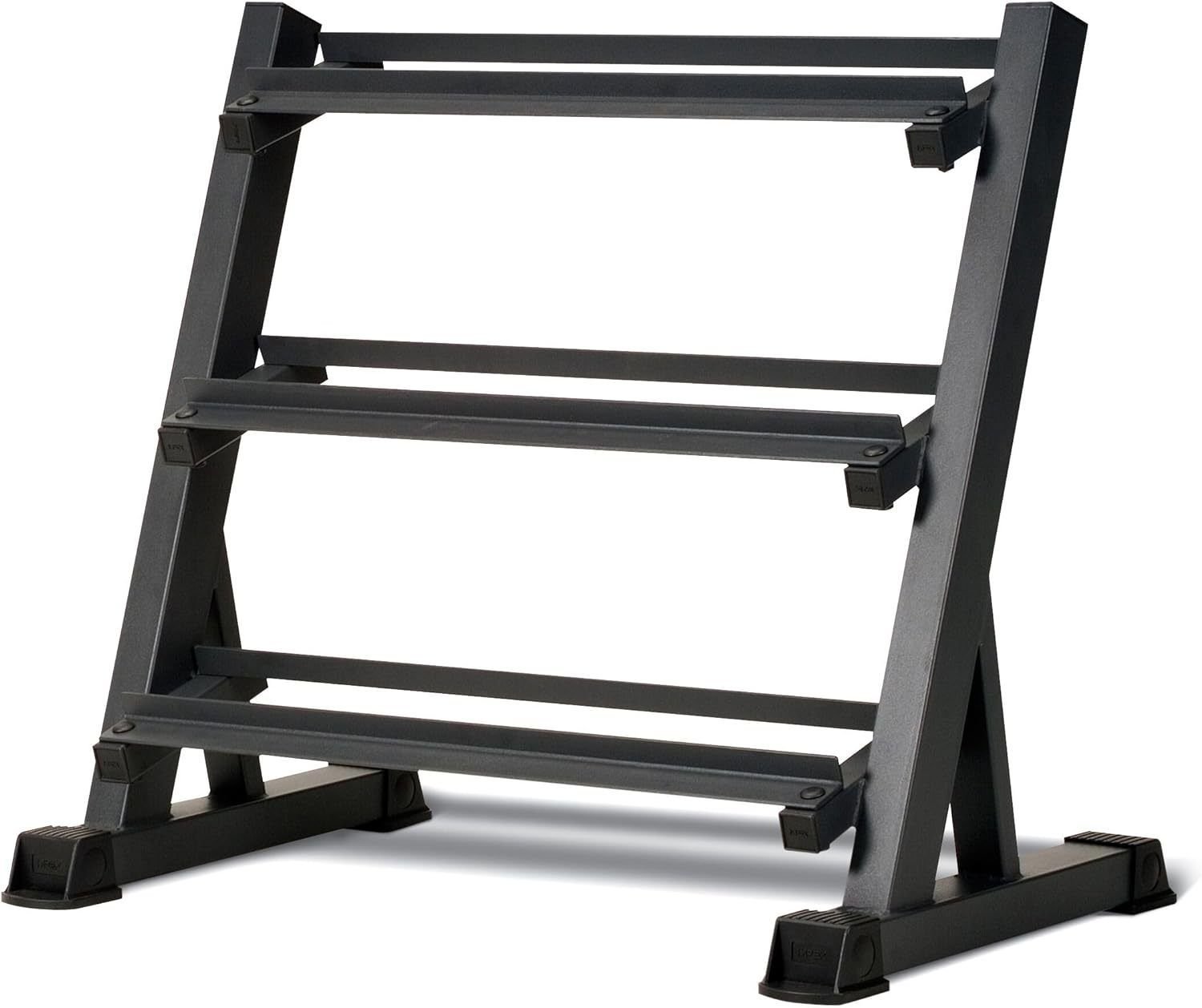 Weight Rack Base 1100LB Capacity Adjustable 3-Tier Dumbbell Rack for Home Gyms 36-Inch ...