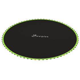 Trampoline Replacement Mat, Fits 12' Trampoline w/ 72 V-Hooks & 5.5" Springs (Spring & Frame not Included), Green (Option: Green-530x450x100 mm)